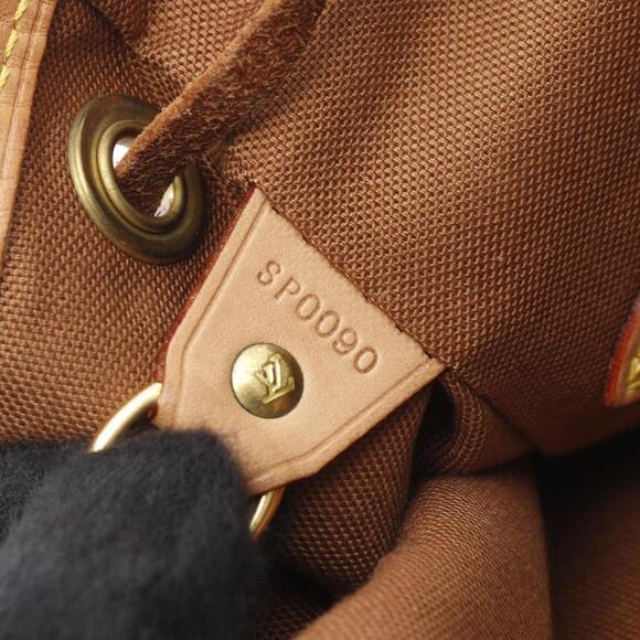 LOUIS VUITTON Brown Monogram Leather Backpack - Picture 5 of 10